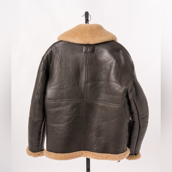 Genuine Cockpit USA R.A.F Sheepskin Bomber Jacket Z2109 - Picture 5 of 7